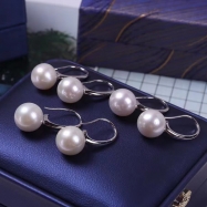 Pearl earrings