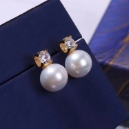 Pearl earrings