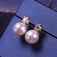 Pearl earrings